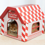 Papist kassimaja kraabitsa peidukoht kodukaunistamise voodi DIY lainepapist kast