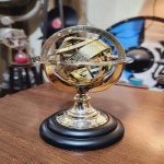 Taevalik elegants: Piiratud v&auml;ljaanne, 15,24 cm messingist armillary Globe esmaklassiline kinnitust&uuml;kk n&otilde;udlikele kollektsion&auml;&auml;ridele