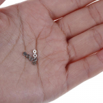 10tk 681Zz miniatuursed minikuullaagrid metallist avatud mikrolaager 1X3X1Mm