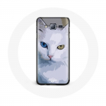 &Uuml;mbris Samsung Galaxy A3 T&uuml;rgi kaubikule Cat blue eye and yellow eye