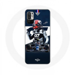 &Uuml;mbris Xiaomi Redmi Note 10T 5G Vormel 1 Max Verstappen F1 Racing Driver Blue jaoks sinine