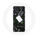 Coque pour Samsung Galaxy A13 4G / A13 4G Lite Music cl&eacute; de sol