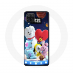 &Uuml;mbris Samsung Galaxy A12 BTS Bangtan Sonyeondan BT21 Tata Chimmy Cooky Rj Shooky Koya Mang Et V jaoks