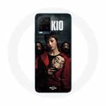Coque pour Vivo Y21s 2021 / Y21 2021 La Casa De Papel Tokyo Masque