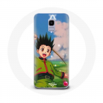 &Uuml;mbris Samsung Galaxy A8 2018 Gon Freecss Hunter x Hunter Anime jaoks