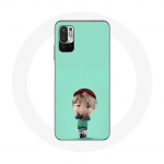 Coque pour Xiaomi Redmi Note 10T 5G BTS TinyTAN Animation Jimin