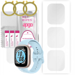 3x apgo h&uuml;drogeelekraani kaitsekile Honor Watch 4 jaoks, h&uuml;drogeelkile, positsioneerimiskihiga lihtne paigaldada