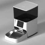 Automaatne kassis&ouml;&ouml;tja &Uuml;ks roostevabast terasest kauss Lihtne puhastatav 10S h&auml;&auml;lsalvestus intelligentne lemmikloom