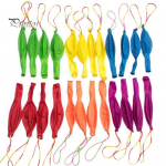 32 tk Raskekaalulised Lateksist &Otilde;hupallid H&uuml;ppavad L&ouml;&ouml;gikotid Auguga Kummist K&auml;epide Peo &Otilde;hupallid Laste S&uuml;nnip&auml;evapidu Pulmadekoratsioon mitmev&auml;rviline