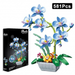 Loominguline Liblik&otilde;ie Phalaenopsis Potitaim Mudel Ehitusklotsid 10311 MOC Lilled Taimed Bonsai Klotsid M&auml;nguasjad Yst&auml;v&auml;np&auml;eva Kingitus
