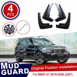 for BMW X7 G07 xDrive40i ~2022 Mudflaps Mud Flaps Flap Splash Guards Mudguards Car Auto Fender Front Rear Wheels Accessories