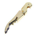 Veiniavaja, roostevabast terasest kahe hingega korgitseriga professionaalne ettekandja &otilde;llepudeliavaja restoraniteenindajatele v&otilde;i baarmenidele B