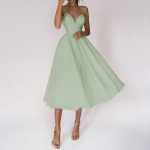 Naiste mood lilleline pidulik vintage l&uuml;hikeste varrukatega pikk pulmakleit S