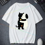 Dog Doctor Unisex T-s&auml;rk Armas Vintage Unisex S&auml;rgid Naljakad Kingitused T&auml;navar&otilde;ivad Topid Unisex Riided Top Naiste Y2k Harajuku Riietus Unisex L