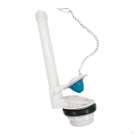 Bottom Entry Flush Valve Replacement Water Saving Toilet Tank Easy to Install Outlet Split drain valve