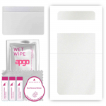 apgo Protective Skin Sticker for the back compatible with Google Pixel 6 Pro, Wrap Film, Foil, Vinyl - Pattern Matte Transparent