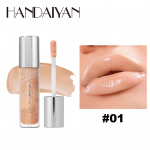 HANDAIYAN Huulel&auml;ige Sexy Plump Glitter Crystal huulepulk Vedel veekindel niisutav &otilde;li huulel&auml;ige meik 01