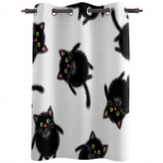 Hiina Panda ja Bambusest Aknakardinad Kardinad Elutuppa Dekoratiivsed Esemed Elutuba 135W x 60H(cm)