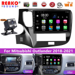 Mitsubishi Outlander 3 2012 - 2018 jaoks Android Carplay Autoraadio Multimeediapleier 2 DIN GPS-i Peaseade 10,1 tolli 1+32