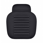 Hingav veekindel autoistme kate Faux autoistme kaitse Elegantne ja vastupidav autoistme kate perforeeritud istmepadi must