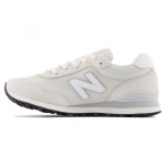 New Balance 515 Valge Alumiiniumhall Unisex tossud Peegeldus ML515WHT 44