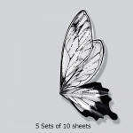 Isetegija modelleerimiskimbude pakkepaber Lillede pakkepaber Netflix Butterfly Wings