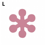 10 tk Snowflake vann du&scaron;&scaron; Vannitoa kleebised isekleepuvad libisemiskindlad ohutuslill 8cm