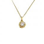 Roosi Ins Kaelakee Naiselik S925 Sterlingh&otilde;be Teemant Erihuvi Disain Kerge Luksus Temperament Rangluukett 925