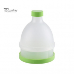 Protein Powder Cup Pill Box 70 ml Lekkekindel valgupulbri konteiner Lehtri disainiga kaasaskantav toidulisandi tass treeningreisimiseks 70ml punane