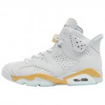 Air Jordan 6 Retro Craft P&auml;rl Naiste Tossud Hall Puhta Platinum Valge-Sinine DQ4914-074 37.5