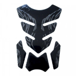 Mootorratta paagipadja kaitsekatte kleebis, 3D paagipadja kleebis, mootorratta kleebis punane