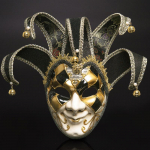 Maskeraadimask Peoetendus Veneetsia Retro Mask Seinakujundus 1