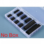 127/164/328/530 tk valik elektrooniline 2:1 m&auml;hise traatkaabli isolatsiooniga pol&uuml;olefiinist termokahaneva toru suhtega toru isolatsioon(Kasti pole) 127PCS