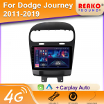2 DIN Android Autoraadio Dodge Journey Fiat Freemont Leap 2012-2020 jaoks GPS Auto Multimeediam&auml;ngija Autoraadio Peaseade WiFi 8 core 6GB+128GB
