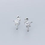 Flamingo k&otilde;rvar&otilde;ngad Naiste lihtsad ja k&uuml;lma tuule teemantkomplektiga v&auml;ikesed k&otilde;rvar&otilde;ngad