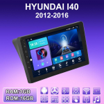 2 DIN Androidi autoraadio HYUNDAI I40 2012-2016 multimeediumipleieri peakomplekti stereo GPS-navigatsioon WIFI 1+16GB 1+16GB