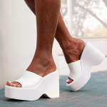 mood Naiste Sandaalid Uus Mood Suvekingad Naistele Kontsadega Sandaalid Elegantne Naine Kontsaga Kingad Platvormsandaalid Kiilud Zapatos Mujer 36 valge