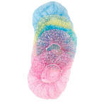 Naiste 6 tk l&auml;bipaistvad &uuml;hekordsed plastikust du&scaron;im&uuml;tsid, elastne paks vann