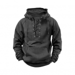 S&uuml;gistalv meeste kapuuts, pitsiline rihm lahtine elastne mansett Retro soe XXXL hall