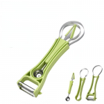 Melon Balleri k&uuml;hvel roostevabast terasest arbuusil&otilde;ikur, puuviljade nikerdust&ouml;&ouml;riistade komplekt, puuviljak&uuml;hvli seemnete eemaldaja arbuus sinine