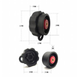 Vargusvastane PIN-lukuga turvanupp Ram Mount Arm Socket telefonihoidikule