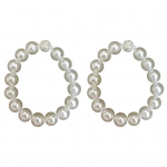 2tk Kardinalips Elegantne Pearl Magnetpandlaga Multifunktsionaalne peene t&ouml;&ouml;tlusega Tugev kardinalips Kodutarbed 25cm