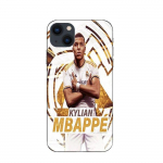 Coque Maniacase pouriPhone 14 plus Kylian Mbappe Real Madrid wallpaper celebration