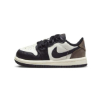 Air Jordan 1 Retro Low OG TD Mocha Beebi Tossud Valge Must Tume-Moka FQ5435-102 22