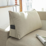 Suur seljatugi elutuba voodi k&otilde;rval ristk&uuml;likukujuline seljatoe padi Queen padi nimmepadi nimmepadi 100*35*20cm parkkoor