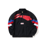 Li Ning Pariisi moen&auml;dala seeria p&uuml;stkrae pullover l&otilde;dva logoga spordijakk meeste jakk standardne-must AJDP015-2 L