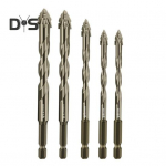 5 tk nelja servaga sakilised ekstsentrilised puuriterad, suure k&otilde;vadusega roostekindlad korrosioonikindlad multifunktsionaalsed puuriterad 5pcs