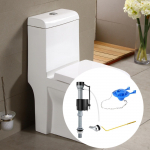 Easy to Install Toilet Tank Fittings Set for Side Entry Cisterns Replacement Blue T4201