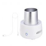 USB Mini Refrigerator Beverage Fast Cooler Cup Beer Bottle Can Water Soda Drinks Cooling Mug Ice Car Home Refrigeration Cup valge