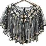 Naiste r&auml;tik helmestega litritega Deco &otilde;htune keeb Cover Up pulmakleit Sall beež